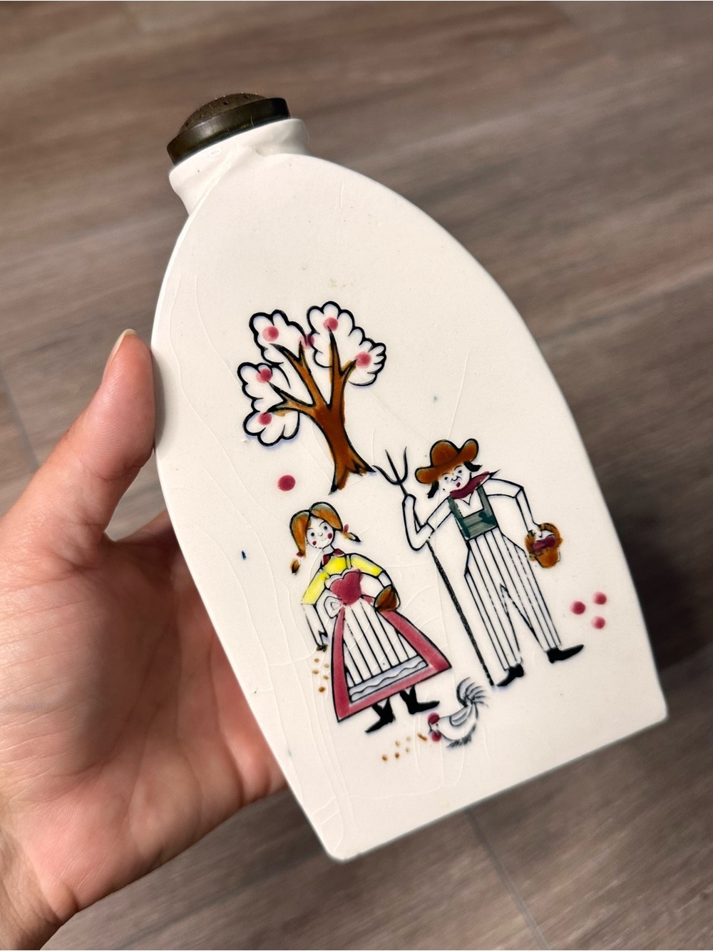 Vintage ceramic laundry sprinkler
